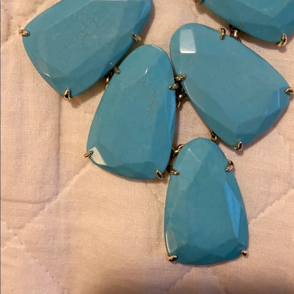Kendra Scott Statement Necklace in Turquoise - Picture 6 of 6